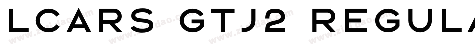 LCARS GTJ2 Regular字体转换